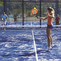 Apoluza SportFloor TURF Paddle 12мм Paddle 12\25 Blue фото 2 | FLOORDEALER